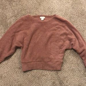 Fuzzy sweater! Soft comfy material!
